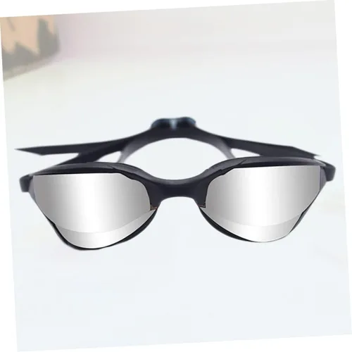 Miniatura 3 de Mikikit Gafas de natación profesionales para adultos, gafas de natación antiniebla con hebilla flexible mejoradas para piscinas y competiciones