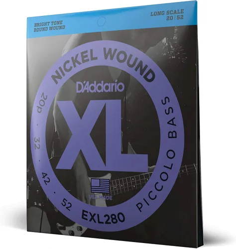 Miniatura 26 de D'Addario XL Nickel EXL170S - Cuerdas para bajo de 4 cuerdas con entonación perfecta, sensación uniforme, durabilidad potente, calibre 45-100
