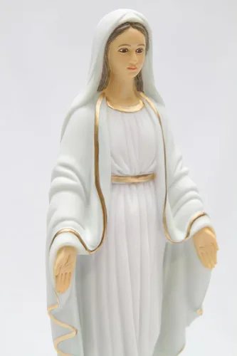 Miniatura 4 de Vittoria Collection Estatua católica de Virgen María de Gracia de 16 pulgadas, escultura católica hecha en Italia