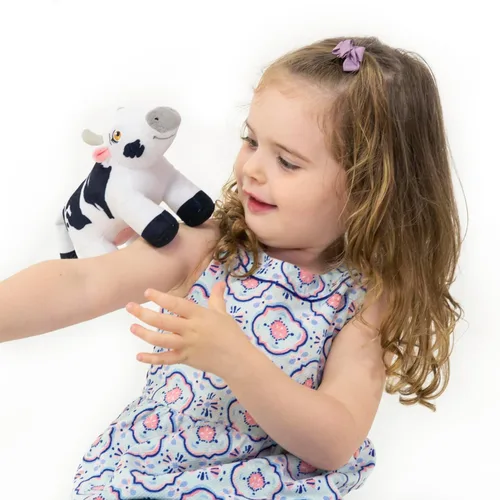 Miniatura 7 de LA GRANJA DE Zenon Vaca Lola 5 pulgadas Peluche suave y abrazable El Reino Infantil