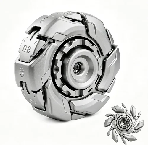 Miniatura 9 de EDC Fidget Sliders - Juguetes de metal para adultos para TDAH y ansiedad, autismo, alivio del estrés, juguetes de clicker, color negro