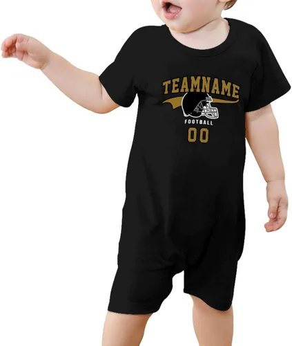 Miniatura 63 de Traje de fútbol personalizado para bebé, hace que tu bebé nombre y número de ropa de fútbol regalos
