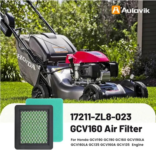 Miniatura 2 de 17211-ZL8-023 GCV160 Filtro de aire para Honda GCV190 GC190 GC160 GCV190LA GCV160LA GC135 GCV160A GCV135 GCV190A Cortacésped de motor Reemplazar