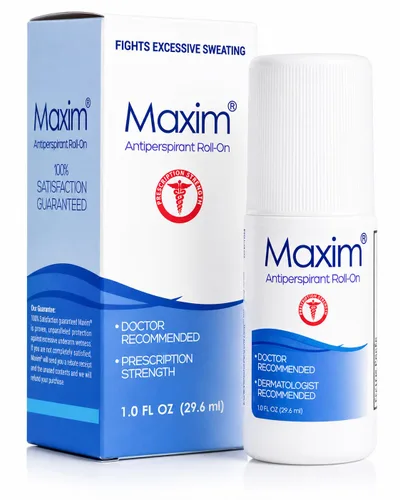 Miniatura 9 de Antitranspirante y desodorante en bola Maxim Prescription Strenght, recomendado por doctores y dermatólogos