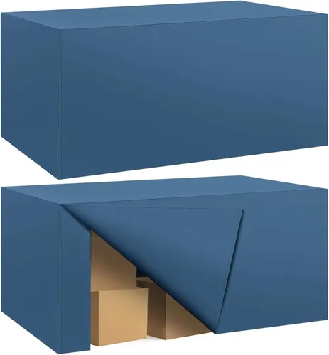 Miniatura 60 de Paquete de 2 manteles ajustados para mesa rectangular de 4 pies, 48 x 24 pulgadas, cubiertas de mesa verde manzana, tela de poliéster resistente al