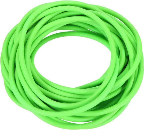 PATIKIL 26 pies (8M) de tubo de goma de látex verde, 1/8 "(3mm) ID x 1/4" (6mm) OD, 1 x tubo de goma