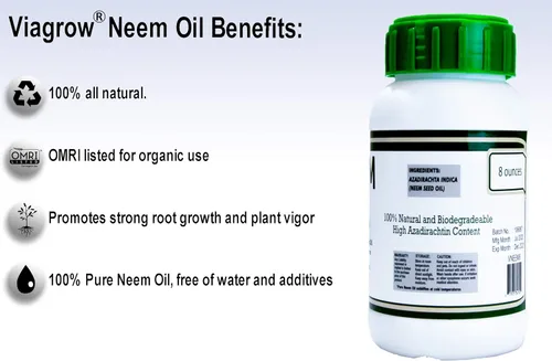 Miniatura 2 de Viagrow® Extracto orgánico de semillas de aceite de neem prensado en frío, protección natural de plantas (paquete de 1) / Un producto de The Harvest