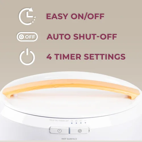 Miniatura 9 de Zadro - Calentador grande de toallas con temporizador, calentador de toallas eléctrico para baño, con apagado automático, calentador de toallas