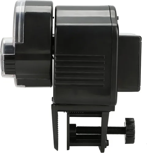 Miniatura 7 de Plplaaoo Comedero automático de peces para acuario Alimentador automático de peces a pilas con control de porciones ajustable Temporizador