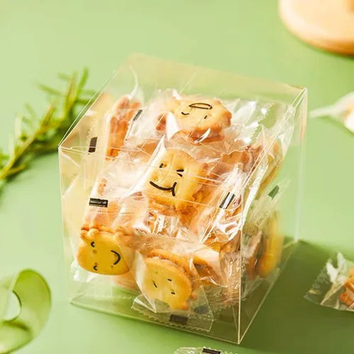 Miniatura 6 de XP-ART 30 PCS Cajas de Regalo Transparentes, 4 x 4 x 4 pulgadas, Cajas de Regalo Transparentes de Plástico para Bodas, Cumpleaños, Pascua, Día