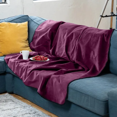 Miniatura 5 de Avana Manta impermeable – Manta sensual para adultos – Fabricada en los Estados Unidos – Tamaño King, microterciopelo negro