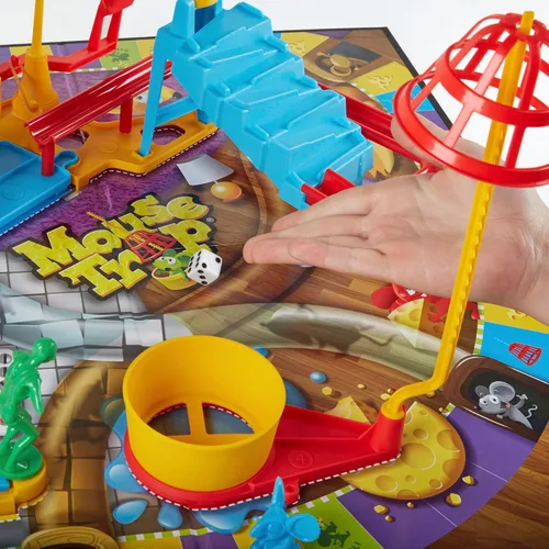 Miniatura 4 de Hasbro Gaming Juego de Mesa Mouse Trap para Niños de 6 Años en Adelante, Juego Clásico para 2-4 Jugadores, con Configuración más Fácil que