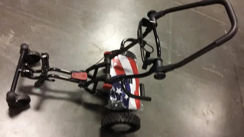 Miniatura 5 de CaddyTrek R2 CaddyWraps - Carrito de golf eléctrico robótico inteligente Stars & Stripes