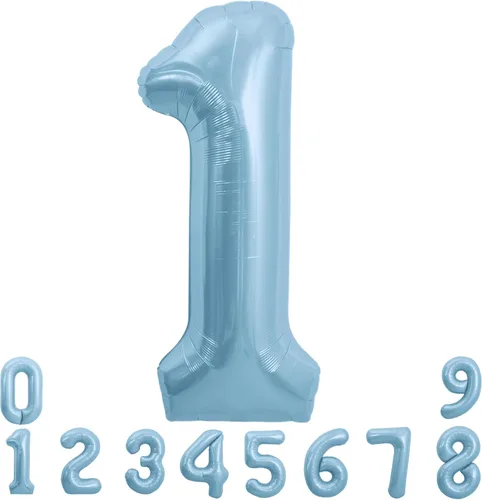 Miniatura 109 de TONIFUL 40 Inch Pastel Blue Number 8 Foil Balloons Large Mylar Foil Digital 8 Balloons for 8th Birthday, Gender Neutral Party, Baby Shower, Oro rosa