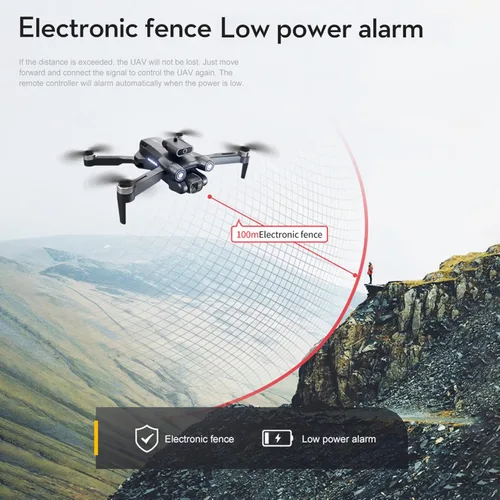 Miniatura 7 de GoolRC Drone con cámara para adultos 4K UHD, Mini RC FPV Dron, RC Quadcopter con evitación de obstáculos, posicionamiento de flujo óptico, cámaras
