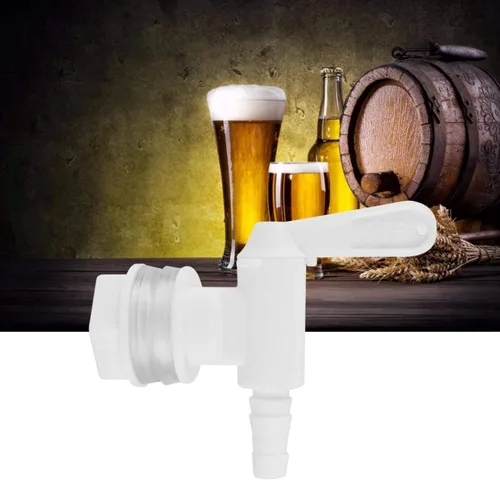 Miniatura 4 de Válvula de espiga de cubo de embotellado de plástico, para fermentador de cerveza casera, grifo de cerveza, embotellado, cubo fermentador fácil