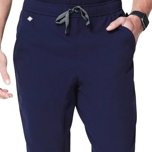 Miniatura 4 de FIGS Tansen - Pantalones deportivos para hombre, ajuste delgado, 5 bolsillos, elástico en 4 direcciones, pantalones quirúrgicos antiarrugas