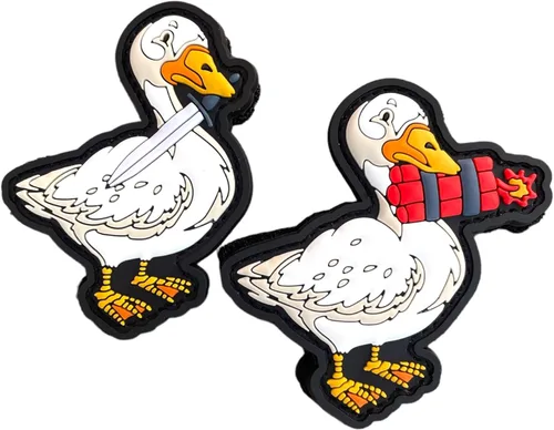 Miniatura 11 de Jestik Parche de PVC, Parches Divertidos, Parche Táctico Humorístico de Moral con Cierre de Gancho y Bucle, Parches Bonitos para Mochilas, Uniformes