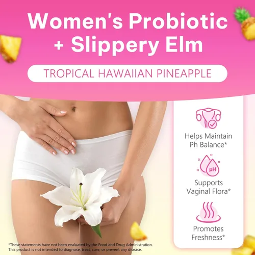 Miniatura 7 de Gomitas vaginales para mujeres, apoyo a la salud digestiva, equilibrio del PH, apoyo inmunológico, control de levadura, alivio de olores, promoción