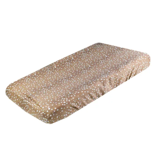 Miniatura 23 de Copper Pearl Funda de punto para cambiador de alta calidad, suave, elegante y universal para todos los cambiadores de pañales estándar, fundas