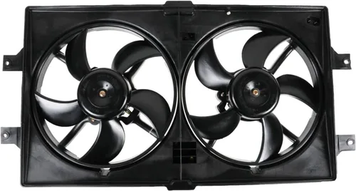 Miniatura 59 de TRQ Conjunto de ventilador de refrigeración dual del radiador compatible con Toyota Highlander 2008-2013 TO3115155