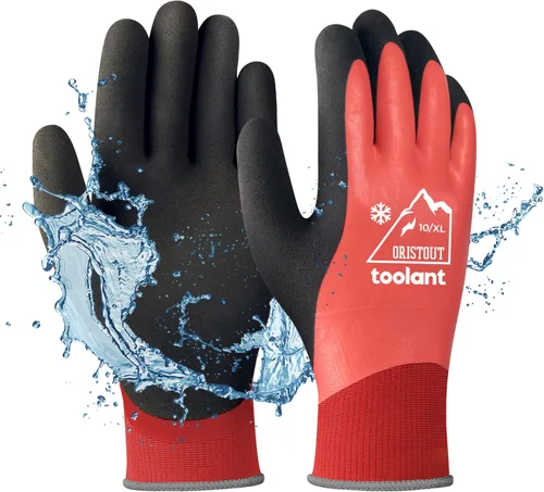 Miniatura 17 de Guantes de trabajo de invierno impermeables para hombres y mujeres, pantalla táctil, guantes para congelador, aislados térmicamente, para clima frío