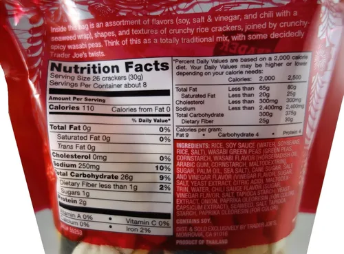 Miniatura 2 de Trader Joe's - Mezcla de galletas de arroz horneadas sin gluten, 8.01 oz (paquete de 5)