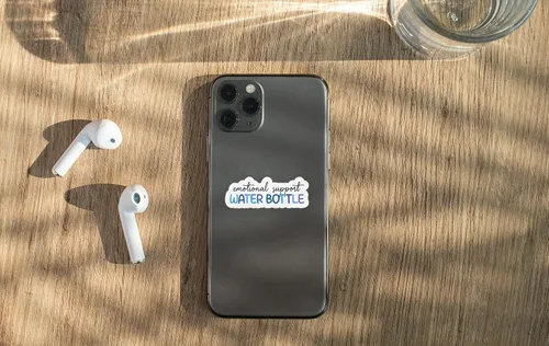 Miniatura 8 de 314PI Calcomanías de apoyo emocional, calcomanías troqueladas para computadora portátil, funda de teléfono, libros, Kindle y más (tamaño 5 pulgadas)