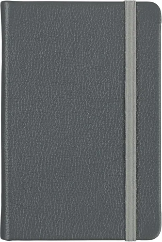 Miniatura 15 de Cuaderno de escritura clásico de cuero, tapa dura, cierre elástico, páginas con rayas estrechas, colección Inspire