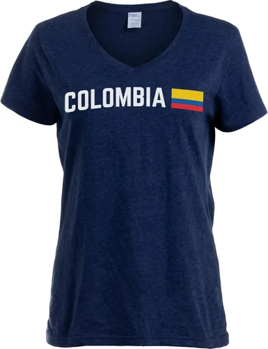 Miniatura 72 de Nations of the World - Camiseta con cuello en V para mujer