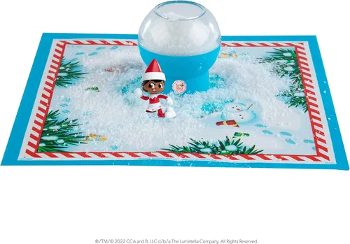 Miniatura 2 de The Elf on the Shelf Secret SnoPrize - Colecciona una de las ocho mini figuras misteriosas. Incluye paquete de nieve mágico