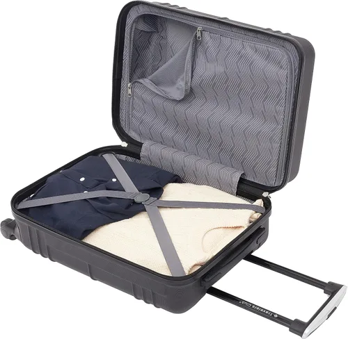 Miniatura 7 de Travelers Club Equipaje de mano Richmond Spinner de 20", Negro -, Equipaje de mano Richmond Spinner de 20