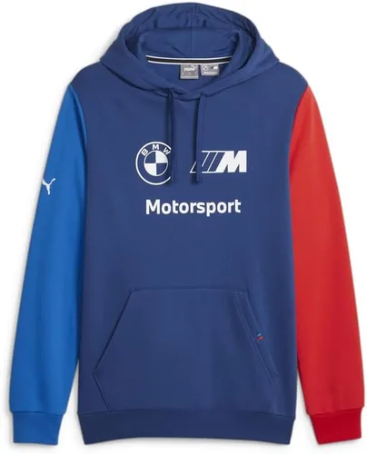 Miniatura 2 de PUMA Sudadera con capucha de forro polar BMW M Motorsport Essentials para hombre