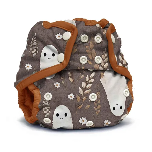 Miniatura 14 de Kanga Care Rumparooz - Funda de tela reutilizable con refuerzo de doble pierna, tamaño único, Aplix Quinn de 6 a 35 libras