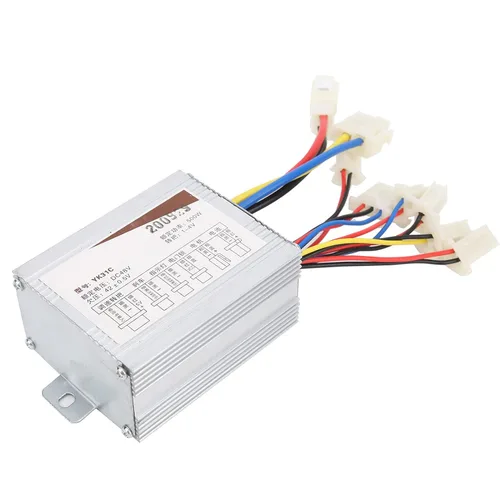 Miniatura 9 de Controlador de velocidad cepillado de 48 V 500 W, motor universal con agarre del acelerador, regulador de velocidad de vehículo eléctrico