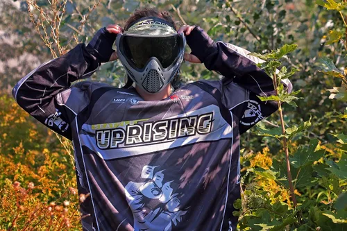Miniatura 7 de Virtue VIO Ascend térmico Paintball anteojos con lente de doble panel