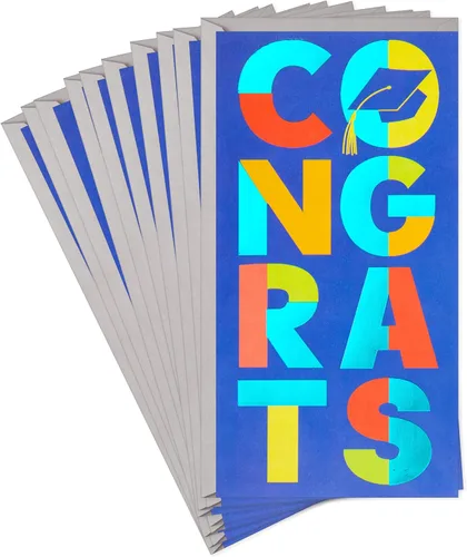 Miniatura 7 de Hallmark Tarjetas de graduación, día del diploma (10 tarjetas con sobres)