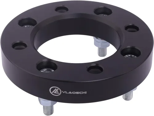 Miniatura 8 de Espaciadores de rueda forjados en negro para ATV UTV 4x110 de 1 pulgada con pernos 10x1.25 compatibles con Honda Suzuki-Yamaha-Kawasaki de 4 lugs