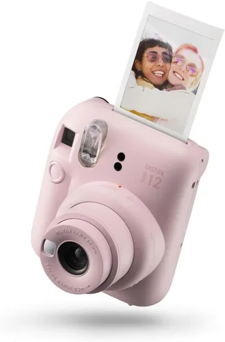 Cámara instax mini 12, color Rosa Blossom