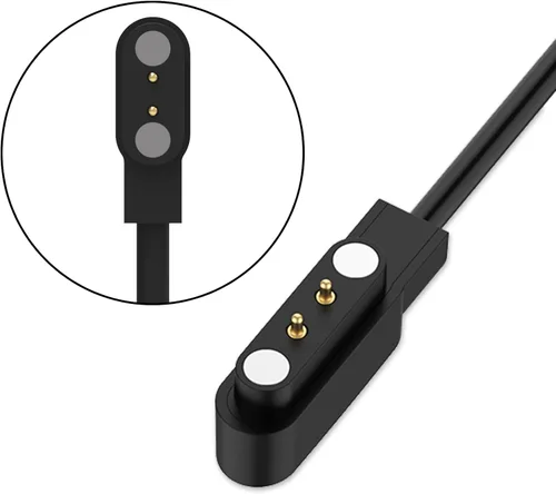 Miniatura 7 de Para reloj inteligente militar cargador K27 K28 K55 C20 C16 Smartwatch Cable de carga (negro y negro)