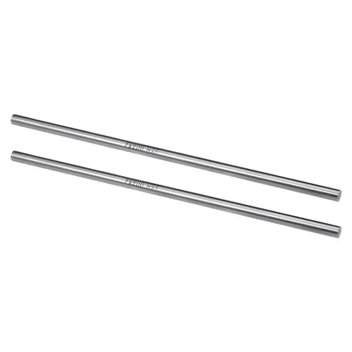 Miniatura 13 de uxcell Varilla de acero redonda, barra de torno HSS de 0.256 in, herramienta de 7.874 in de largo, para engranajes de eje, taladradora, máquina