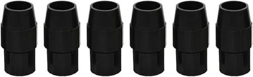 Miniatura 15 de 6 unidades de conector de tubo telescópico reductor, localizador de poste de red, adaptador de tubo telescópico, hebilla de bloqueo fijo, piezas