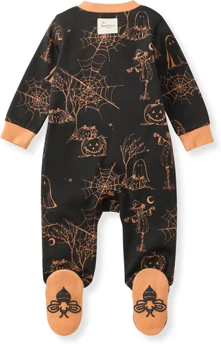Miniatura 156 de Burt's Bees Baby - Pijama de una pieza para bebé, mameluco para dormir y jugar, algodón 100% orgánico, cremallera frontal
