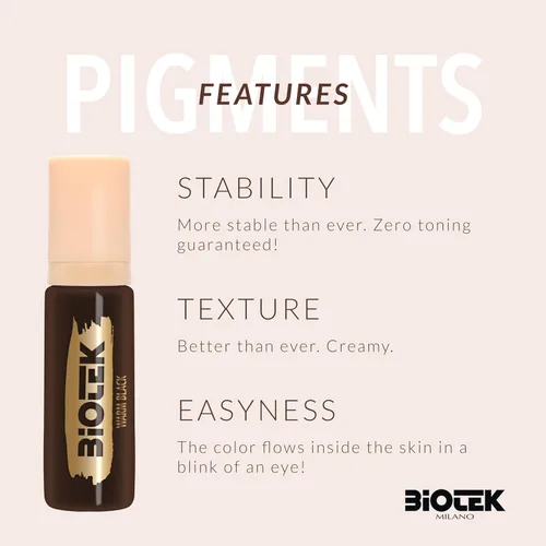 Miniatura 4 de Pigmento de ojos para maquillaje permanente de ojos - Negro cálido - 0,50 fl.oz.