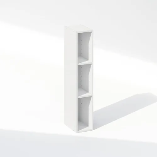 Miniatura 5 de Furinno Reed - Organizadores de armario de 3 niveles y almacenamiento, organizador de armario, estante abierto, para armario, dormitorio, sala