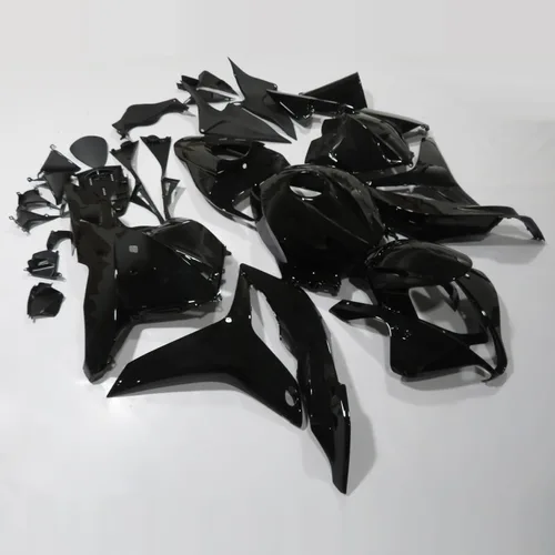 Miniatura 4 de Kit de carenado de carrocería de motocicleta para Honda CBR 600RR 2009 2010 2011 2012 negro brillante - (Piezas/kit: 29)