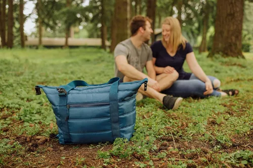 Miniatura 9 de PICNIC TIME - Bolsa térmica térmica versátil con capacidad para 12 latas, bolsa térmica suave con forro interior resistente al agua, correas largas