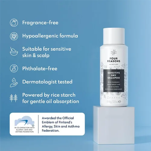 Miniatura 6 de No nothing Champú seco voluminizador, tamaño de viaje, sin fragancia, sin talco, hipoalergénico, vegano, sin perfume para mujeres y hombres, cuero