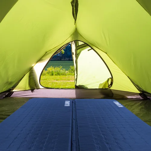 Miniatura 10 de KAMUI Almohadilla de dormir autoinflable: almohadilla de campamento de 2 pulgadas de grosor conectable con múltiples alfombrillas de campamento