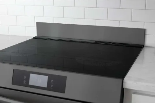 Miniatura 4 de Frigidaire 11NBBKGDDS Estufa Independiente con Control Frontal Guardapolvo Universal, Guardapolvo de Acero Inoxidable con Salpicadero Negro